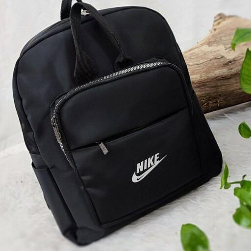 کوله پشتی مشکی پسرانه نایک و دخترانه اسپرت مناسب نوجوان تا بزرگسال